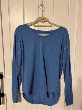 Lululemon Casual coastal Blue Long-Sleeve Women's Top sz 10 12